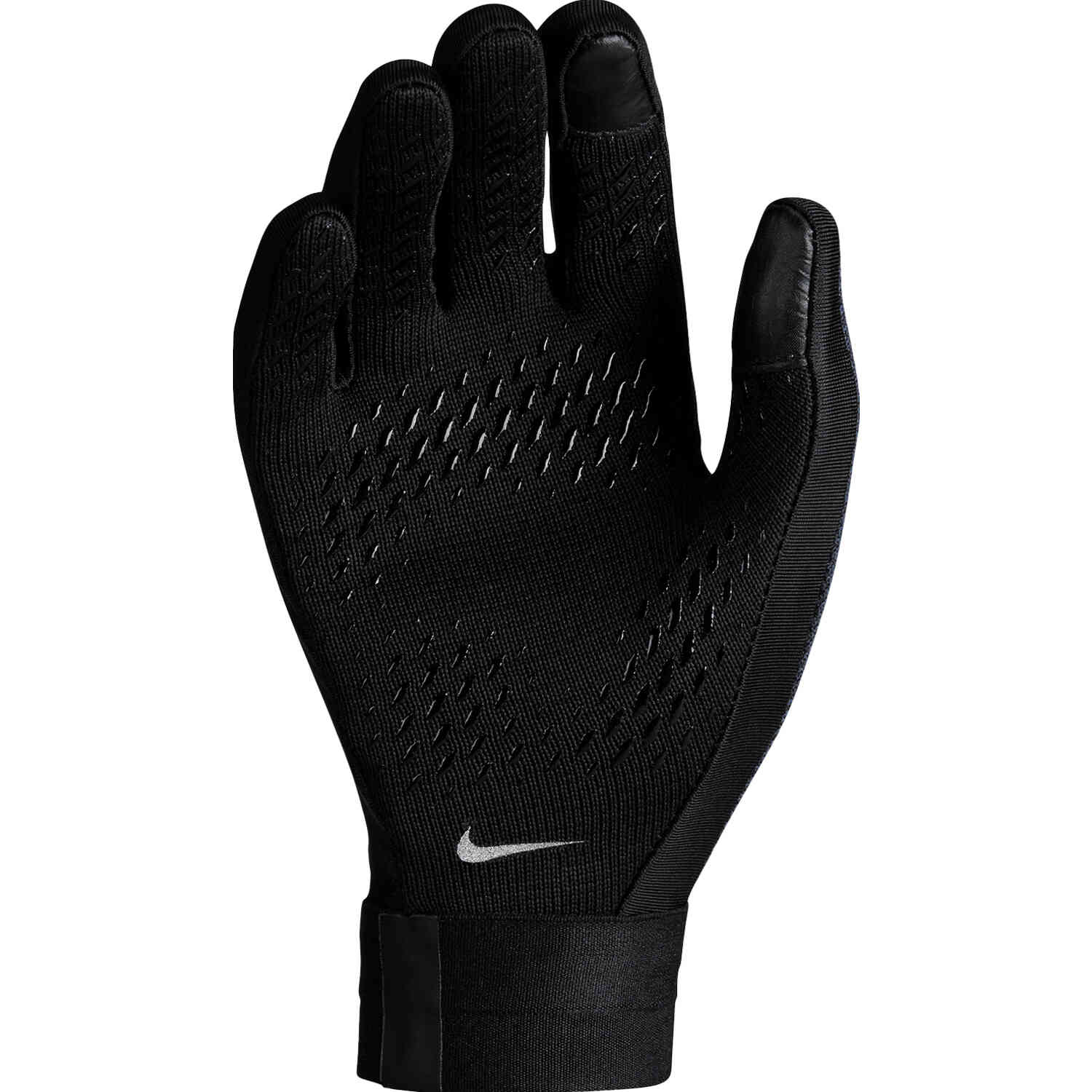 Kids Nike Academy Thermafit Fieldplayer Gloves - Black & Midnight Navy ...