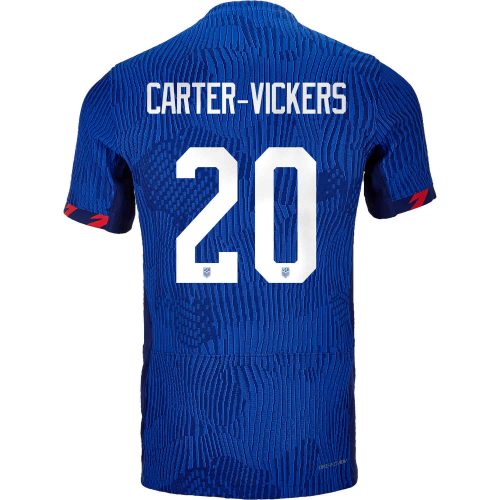 2023 Nike Cameron Carter-Vickers USA Away Match Jersey