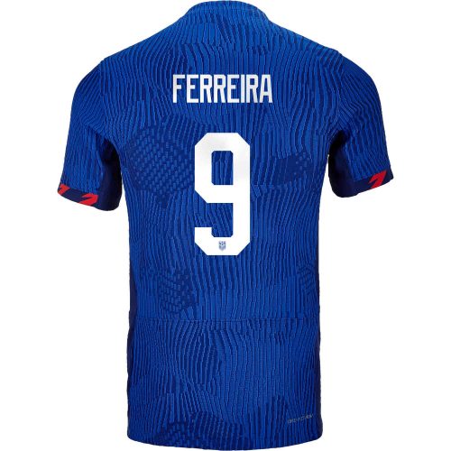 2023 Nike Jesus Ferreira USA Away Match Jersey