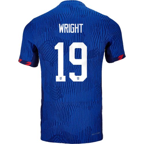 2023 Nike Haji Wright USA Away Match Jersey