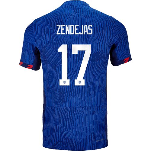 2023 Nike Alejandro Zendejas USA Away Match Jersey