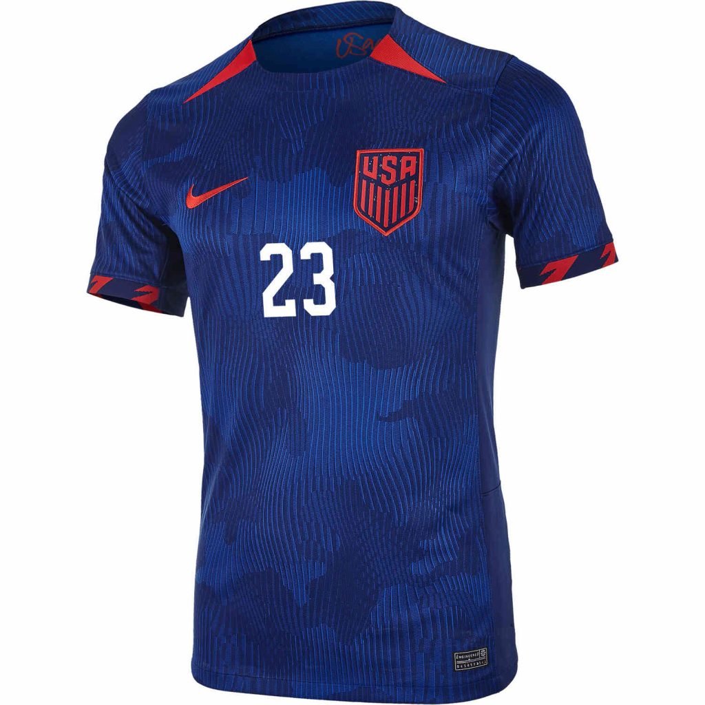 2023 Kids Nike Kellyn Acosta USA Away Jersey - SoccerPro