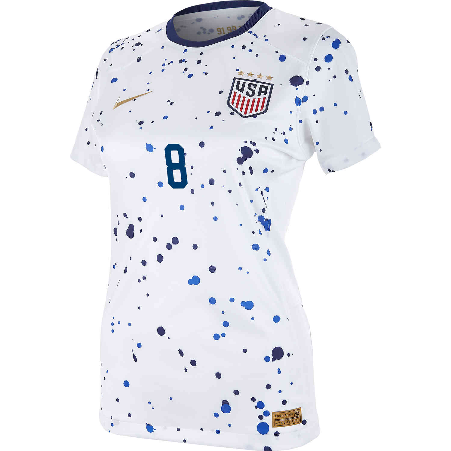 :Nike Women's USA 4* 2023 Home Jersey Julie Ertz #8 - White