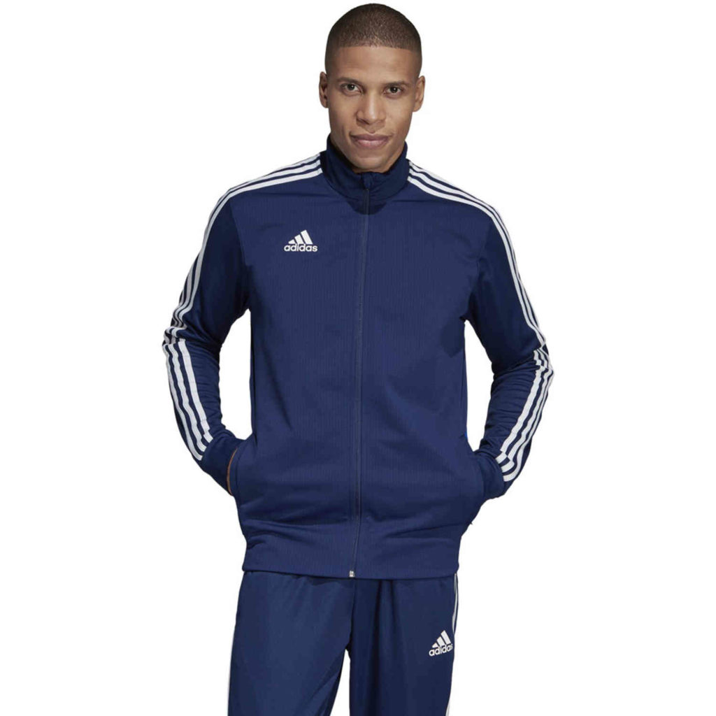 adidas Tiro 19 Training Jacket - Dark Blue - SoccerPro