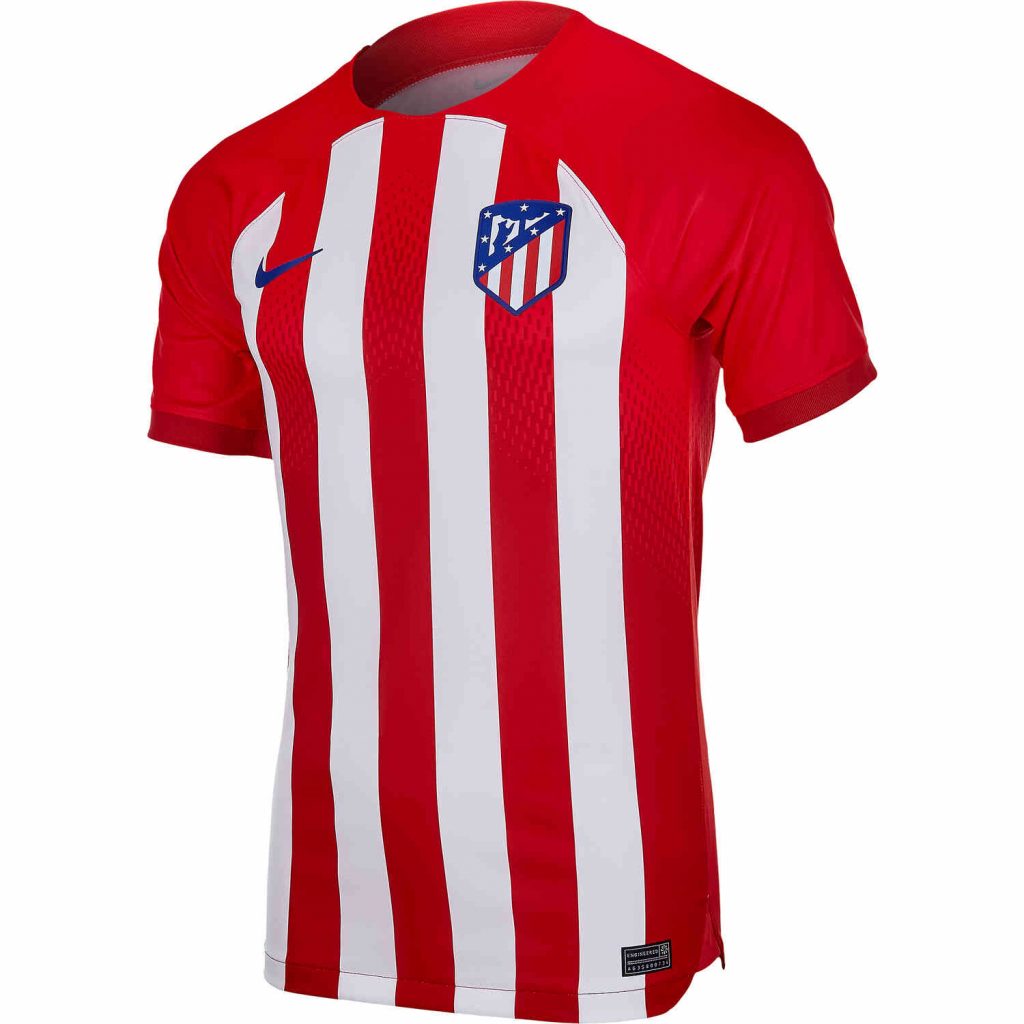 2023/2024 Nike Atletico Madrid Home Jersey - SoccerPro