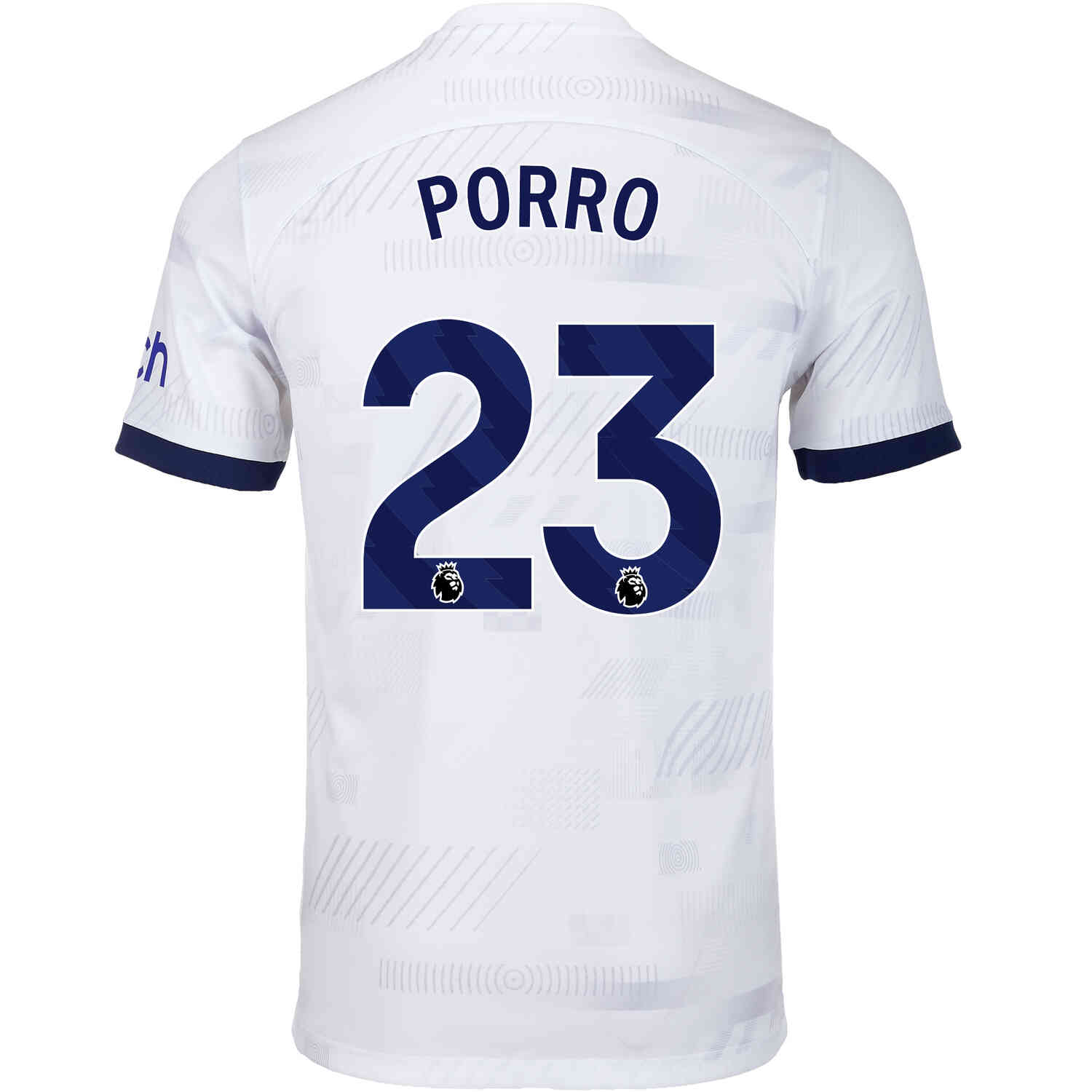 Pedro Porro Adult Club Tottenham Hotspur Home Shirt 2023/24