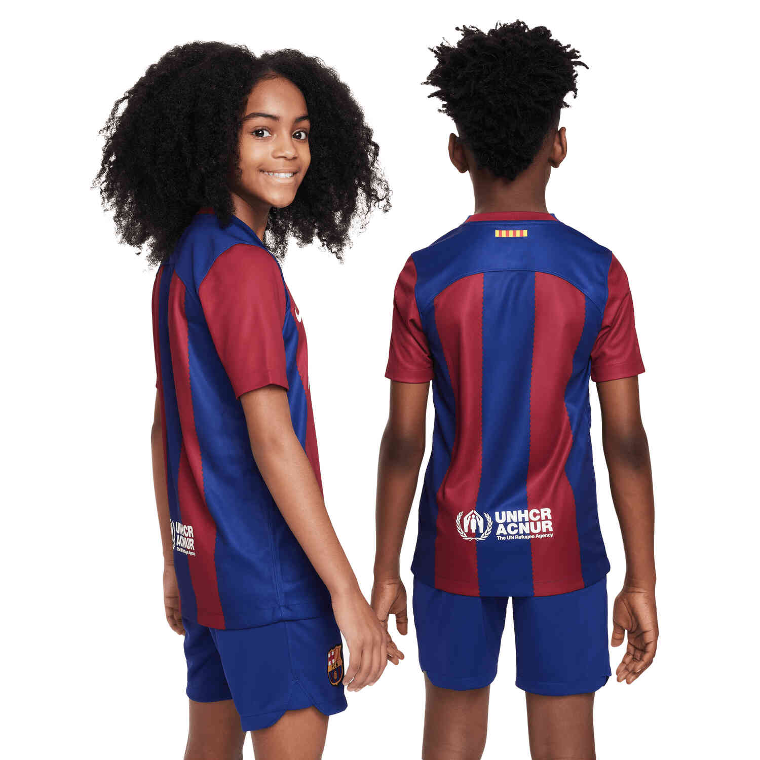 2023/2024 Kids Nike Barcelona Home Jersey - SoccerPro
