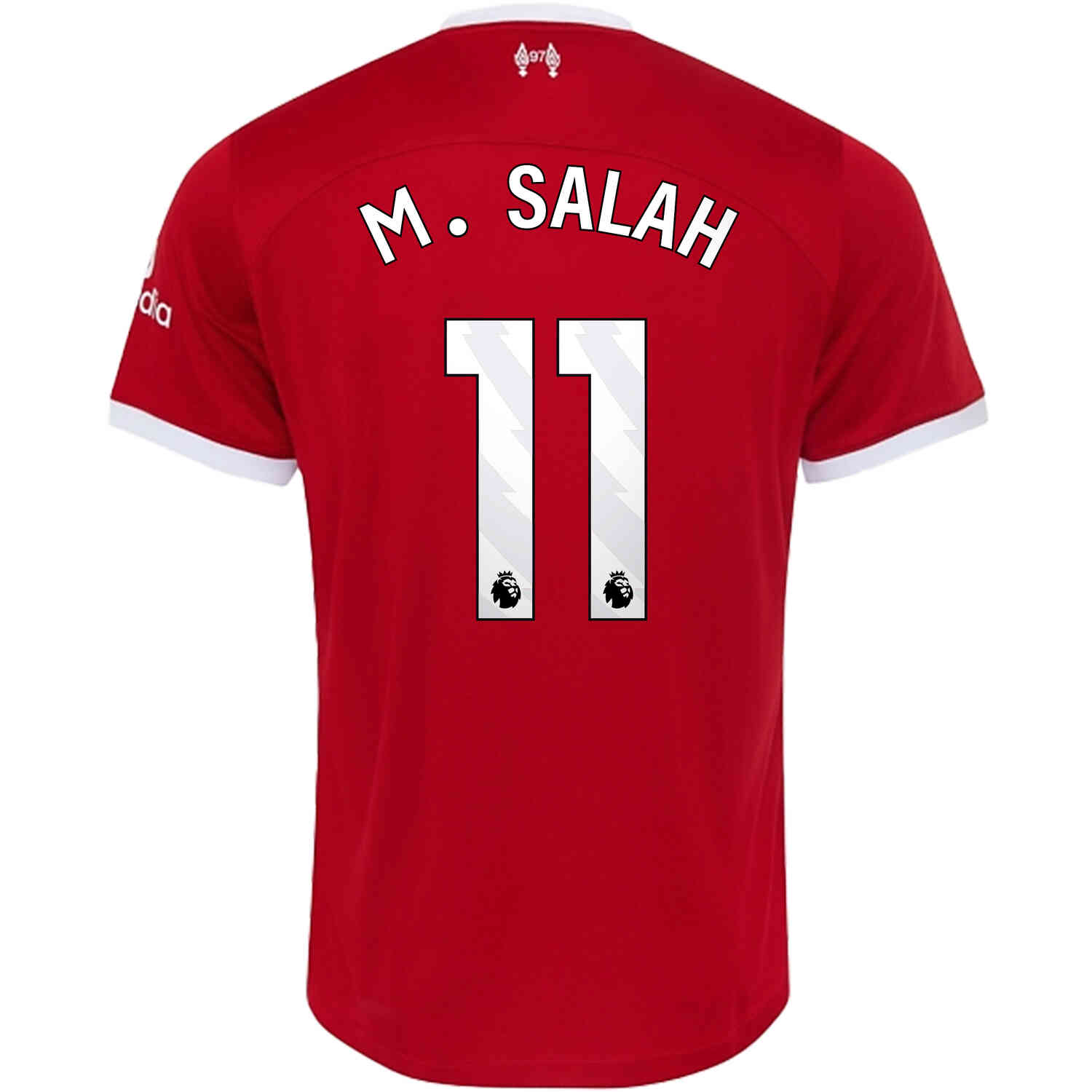 Kids Nike Mohammed Salah Liverpool Home Jersey - 2023/2024 - SoccerPro
