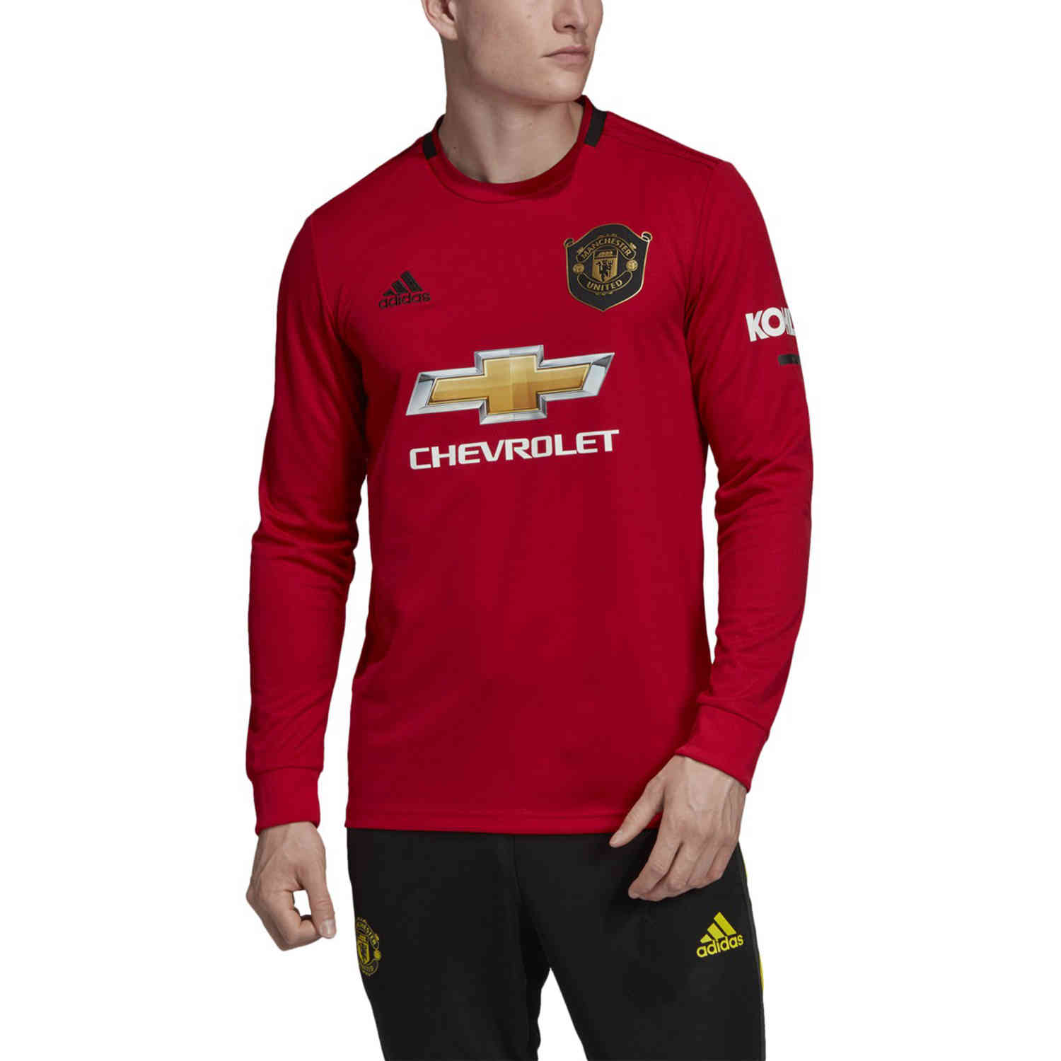 adidas Manchester United L/S Home Jersey - 2019/20 - SoccerPro