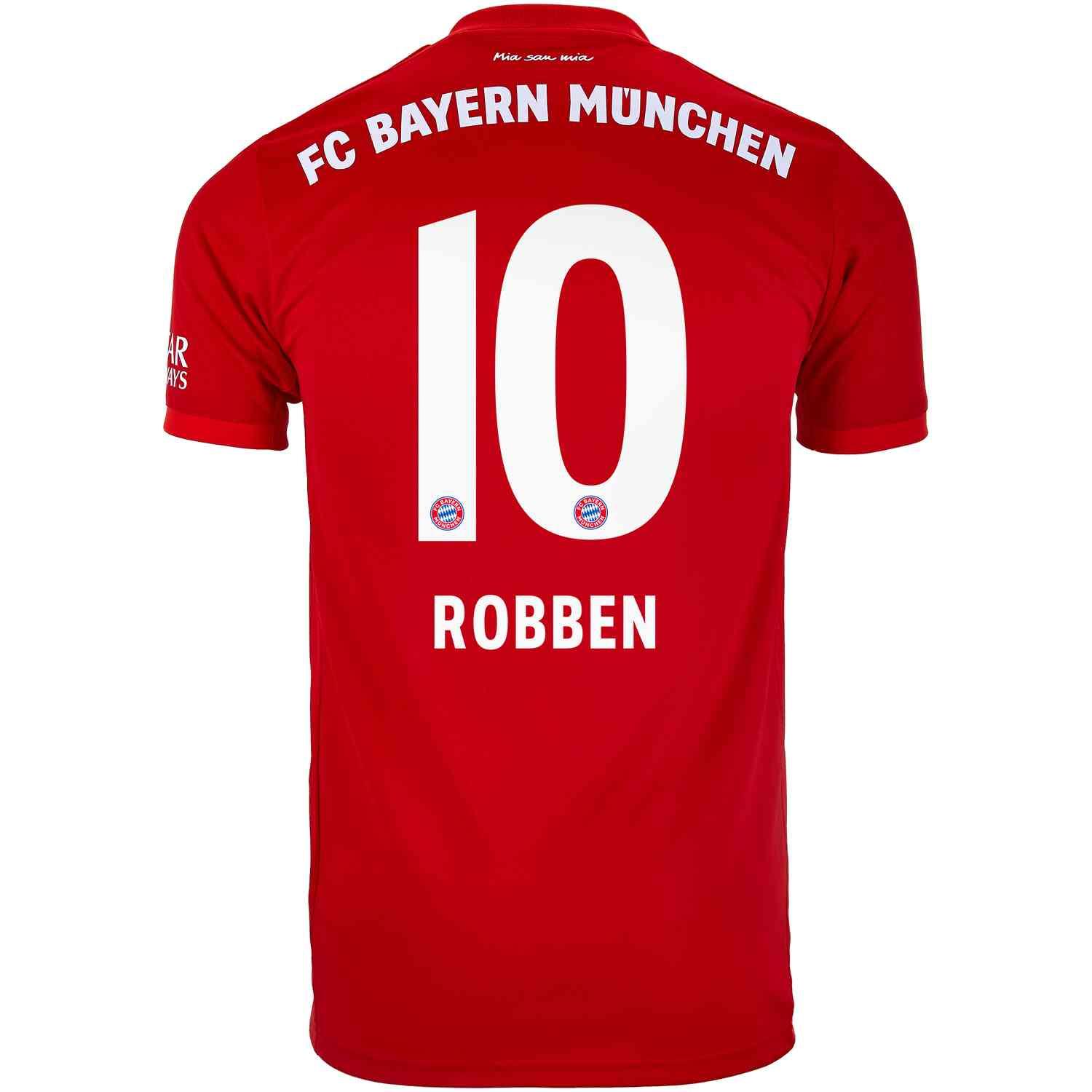 Monetair Gietvorm recept 2019/20 Kids adidas Arjen Robben Bayern Munich Home Jersey - SoccerPro