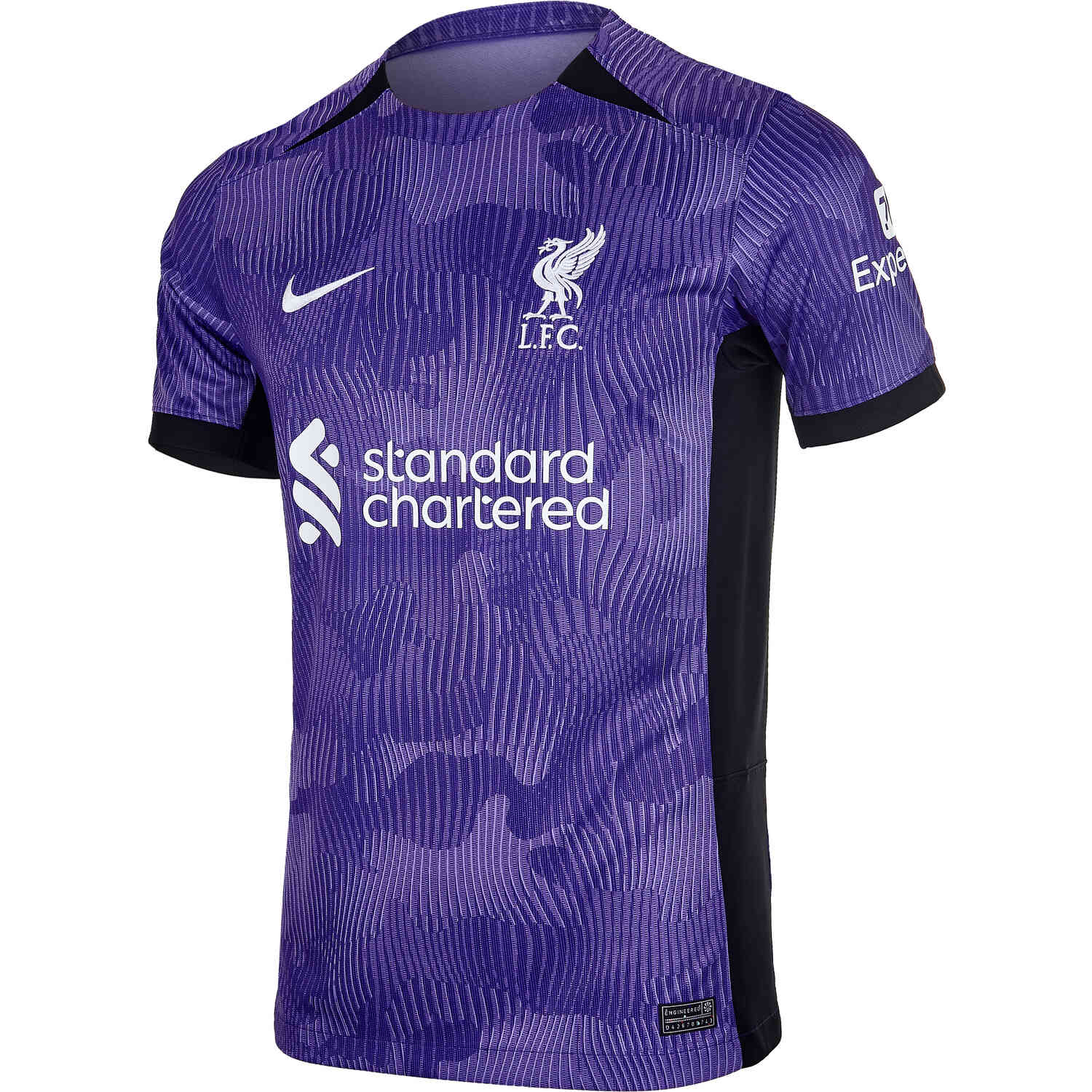 Mohamed Salah Liverpool 2023/24 Stadium Third Nike Men's Dri-Fit Soccer Jersey in Purple, Size: Small | NN442841-LFC