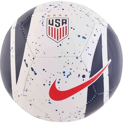 Nike USA Skills Soccer Ball – White & Navy with Red