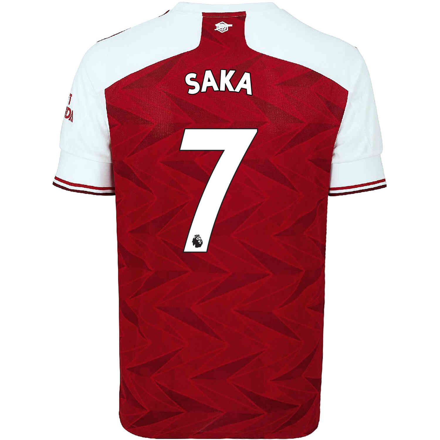 2020/21 adidas Bukayo Saka Arsenal Home Jersey - SoccerPro