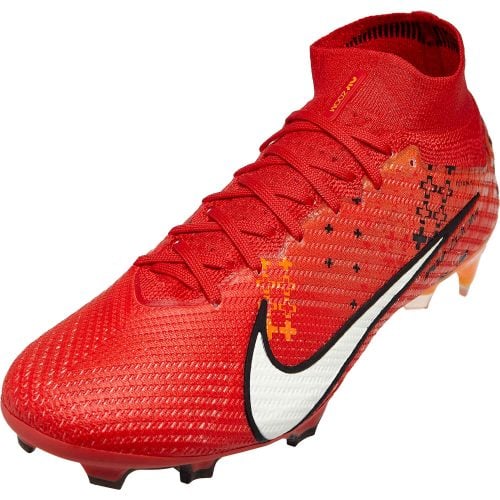 Nike Mercurial Superfly 9 MDS Elite FG Firm Ground – Lt Crimson & Pale Ivory with Bright Mandarin