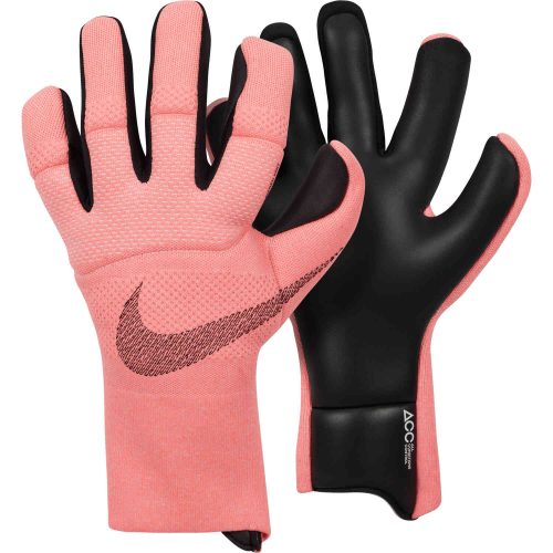 Nike Grip Goalkeeper Elite Goalkeeper Gloves - Sunset Pulse & Pink Foam with Black