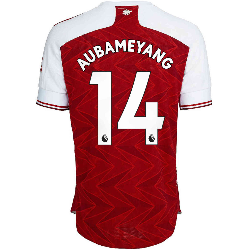 aubameyang away jersey