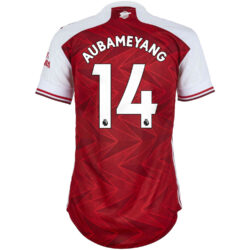 2020/21 Womens adidas Pierre-Emerick Aubameyang Arsenal Home Jersey -  SoccerPro