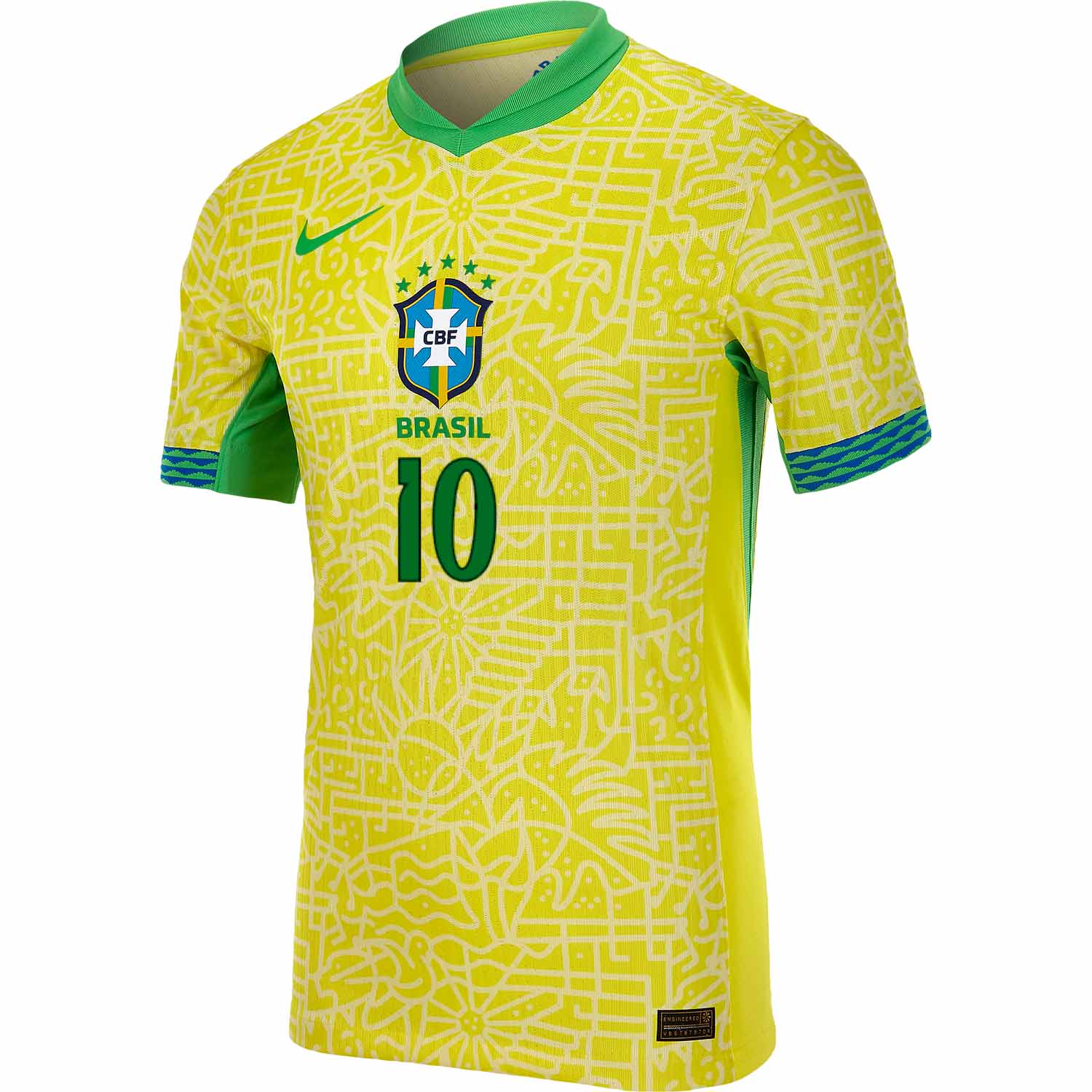 2024 Nike Neymar Jr Brazil Home Match Jersey - SoccerPro