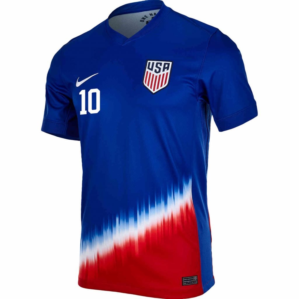 2024 Nike Christian Pulisic Usmnt Away Jersey - Soccerpro