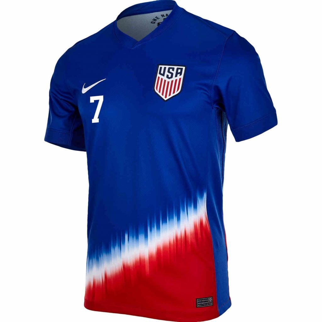 2024 Nike Giovanni Reyna USMNT Away Jersey - SoccerPro