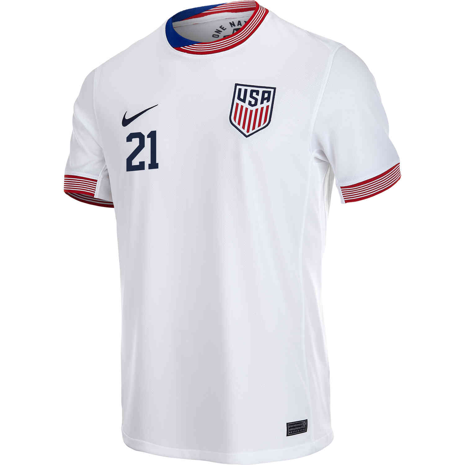 2024 Nike Timothy Weah USMNT Home Jersey - SoccerPro