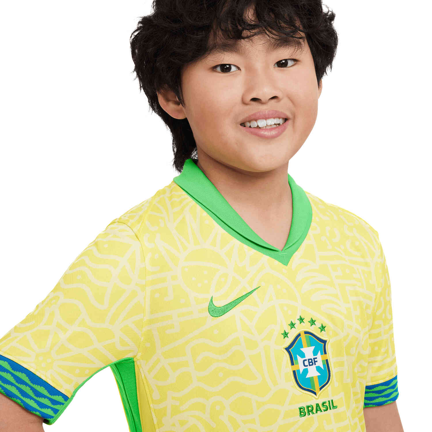 Nike Brazil Children's Home Mini Kit (Yellow)