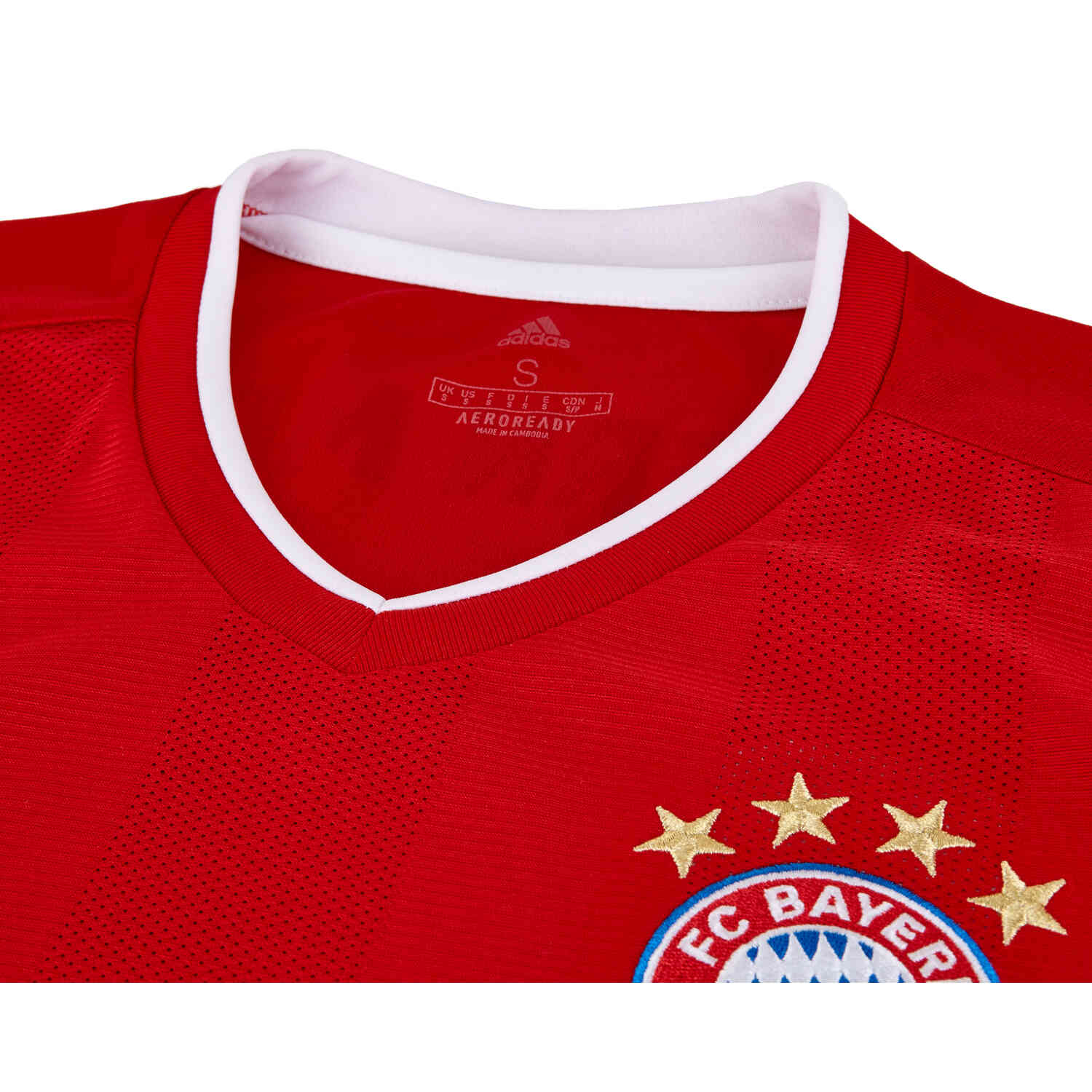 Bayern Munich Jersey 2020-2021 Home Medium Mens Football Shirt FR8358 Adidas
