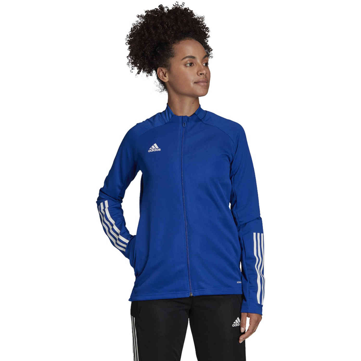 Womens adidas Condivo 20 Training Jacket - Team Royal Blue - SoccerPro