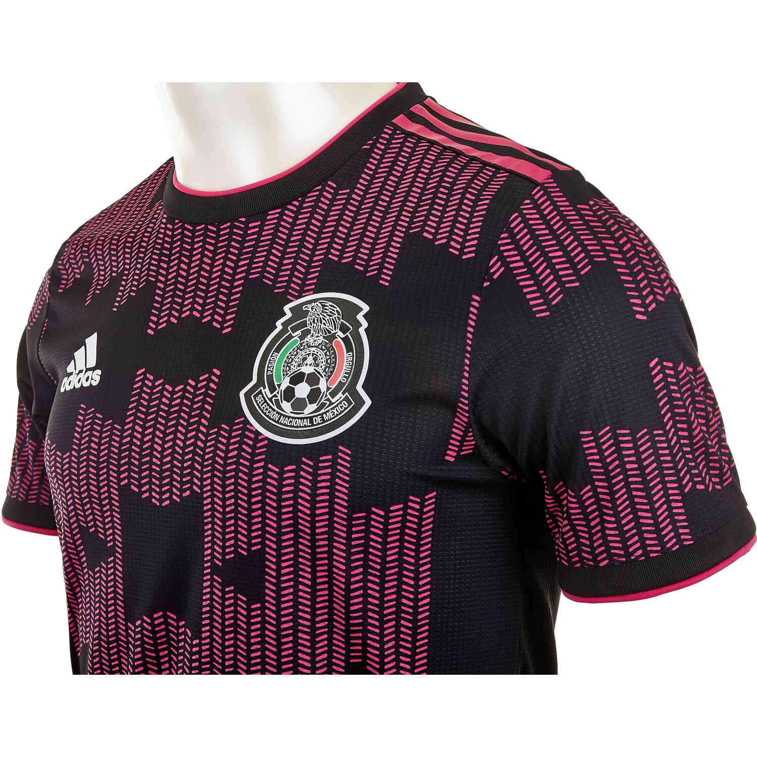 ADIDAS MEXICO 2021 HOME JERSEY BLACK/MAGENTA - Soccer Plus