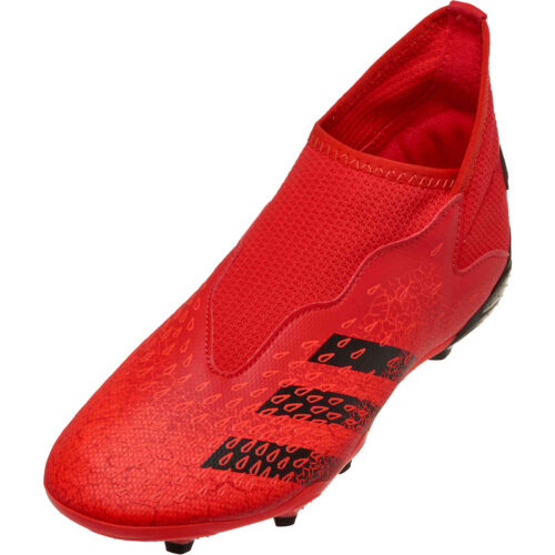 Kids adidas Laceless Predator Freak.3 FG - Meteorite - SoccerPro