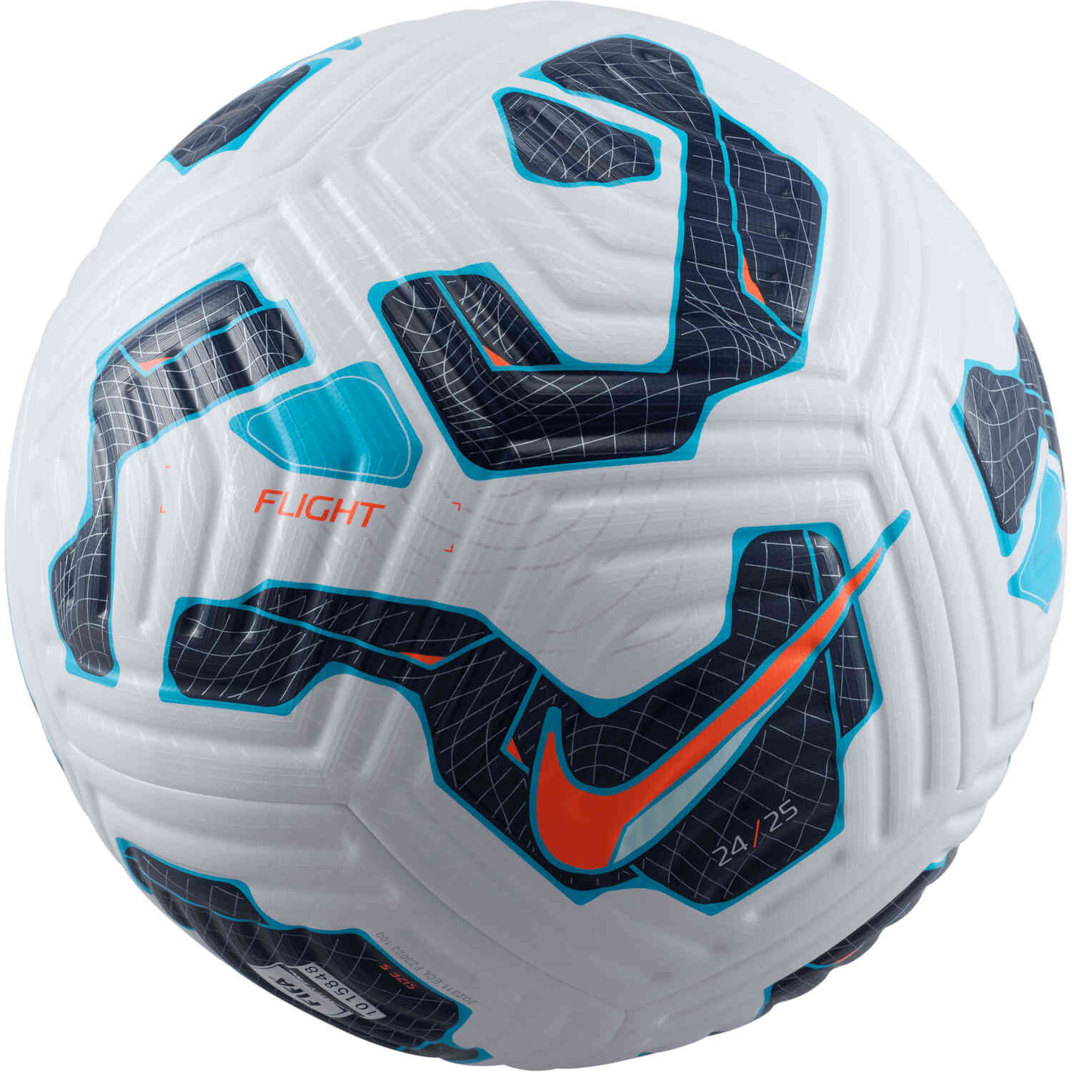 Nike Flight Soccer Ball - White/Blackened Blue/Crimson - SoccerPro