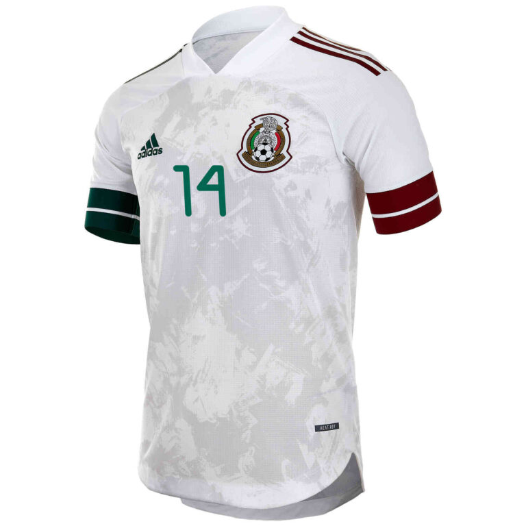 2020 adidas Diego Lainez Mexico Away Authentic Jersey SoccerPro