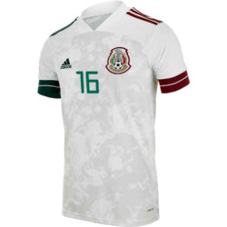 ADIDAS HECTOR HERRERA MEXICO HOME JERSEY FIFA WORLD CUP 2018 MATCH DET –