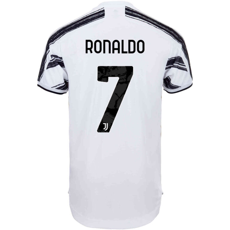 202021 Adidas Cristiano Ronaldo Juventus Home Authentic Jersey Soccerpro