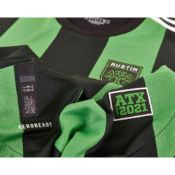 Men's Austin FC adidas Black 2021 Primary Authentic Custom Jersey