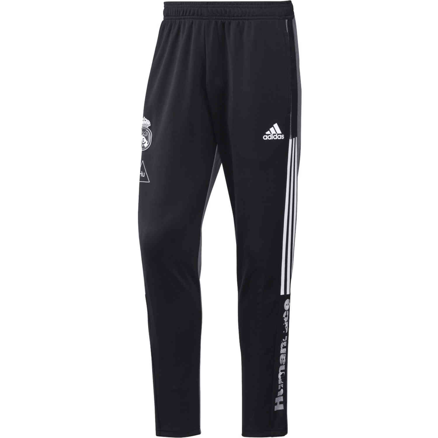 adidas Human Race Real Madrid Training Pants - Black/Onix - SoccerPro