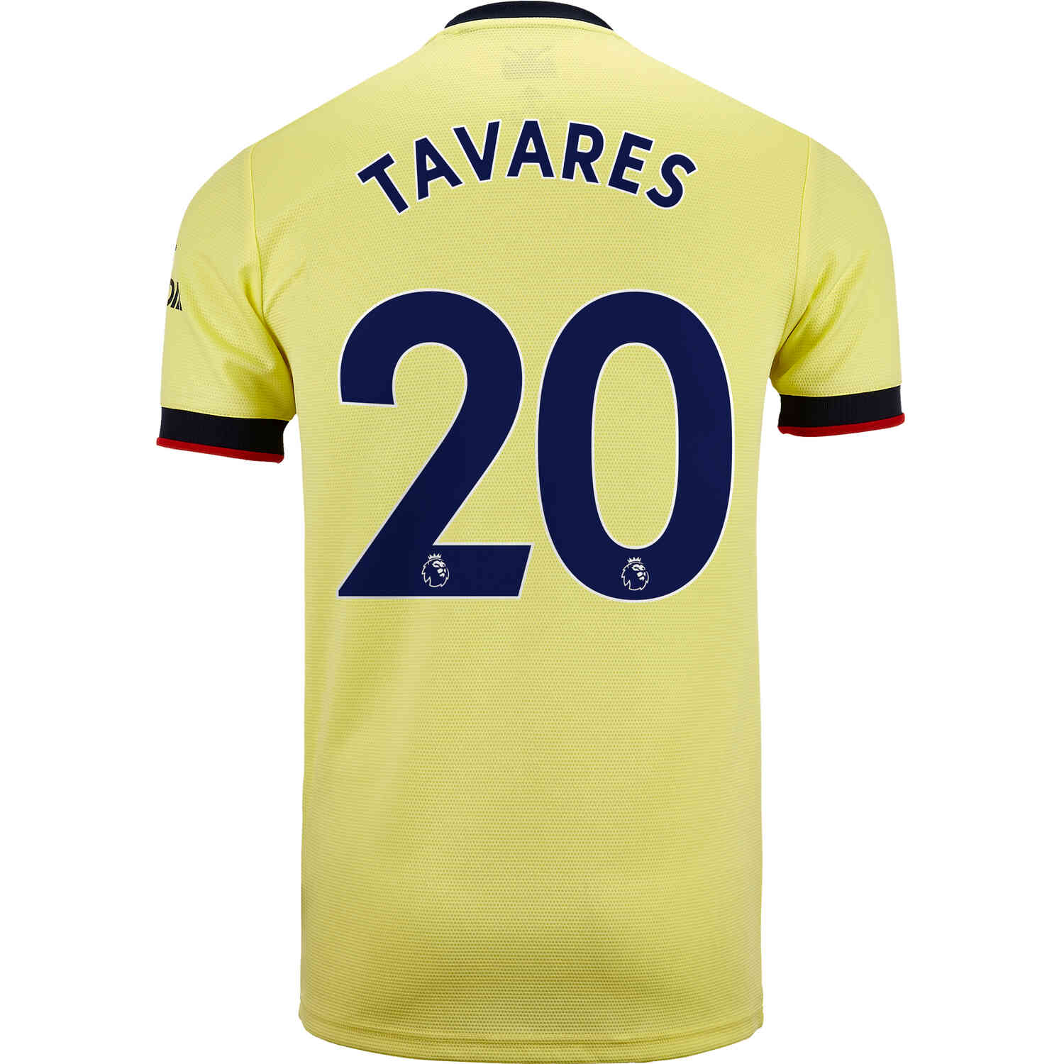2021/22 adidas Nuno Tavares Arsenal L/S Home Jersey - SoccerPro