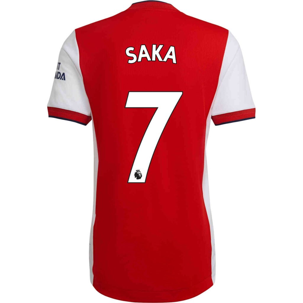 arsenal jersey saka