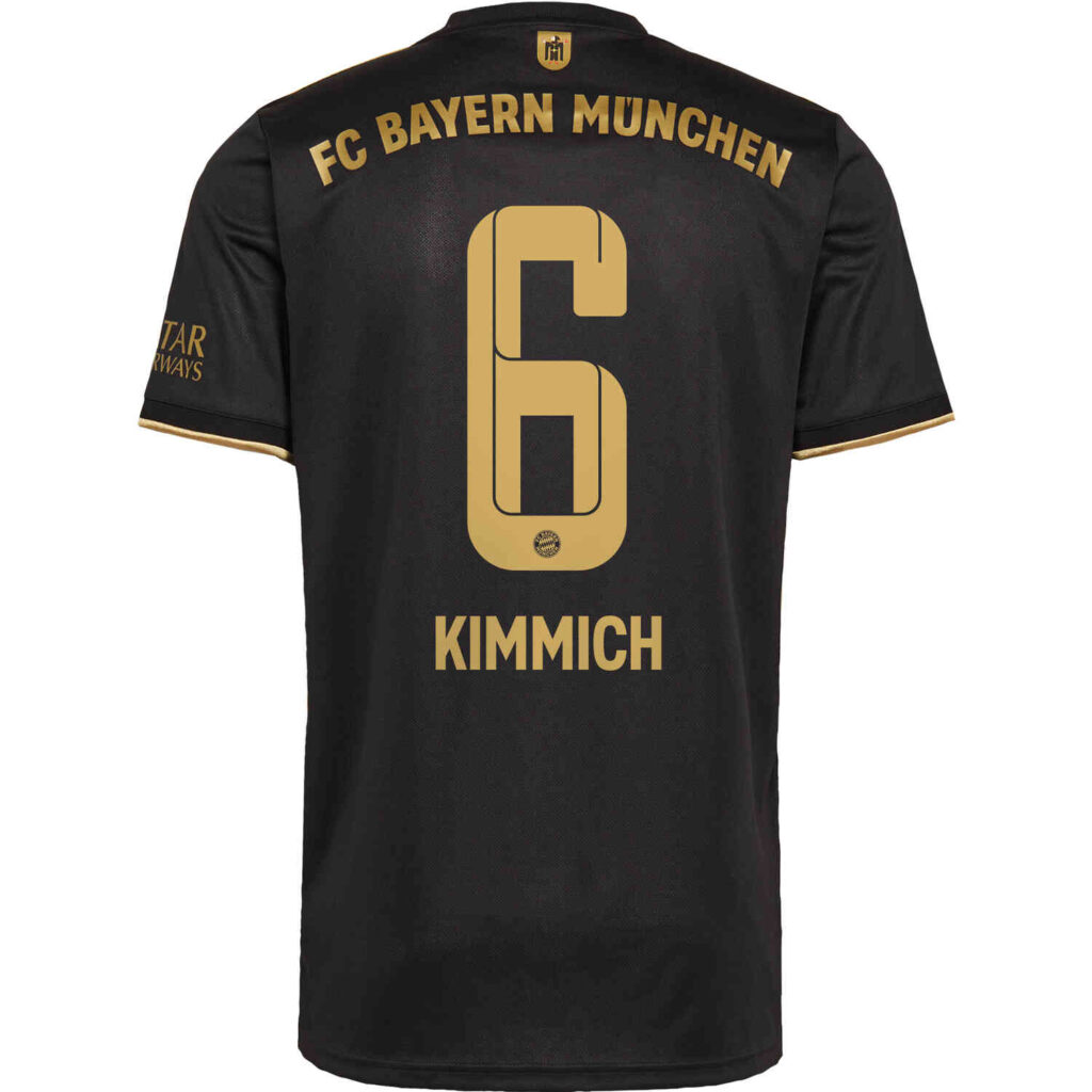 2021/22 adidas Joshua Kimmich Bayern Munich Away Jersey ...