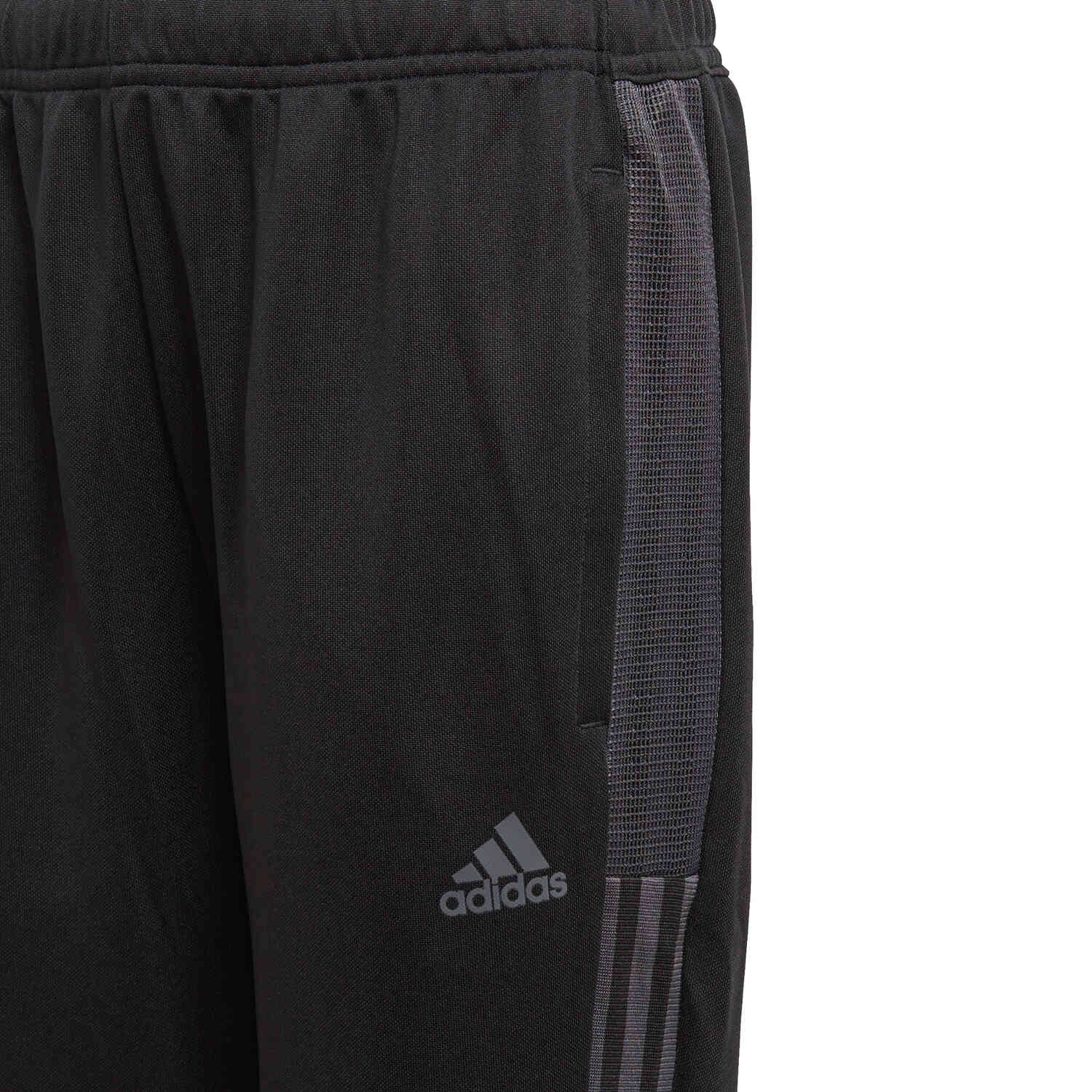 Kids adidas Tiro Track Pants - Black - SoccerPro