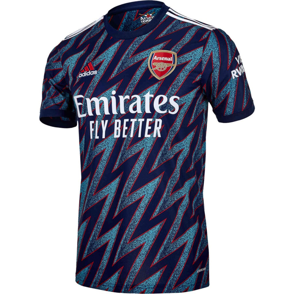 202122 Kids Adidas Bukayo Saka Arsenal 3rd Jersey Soccerpro