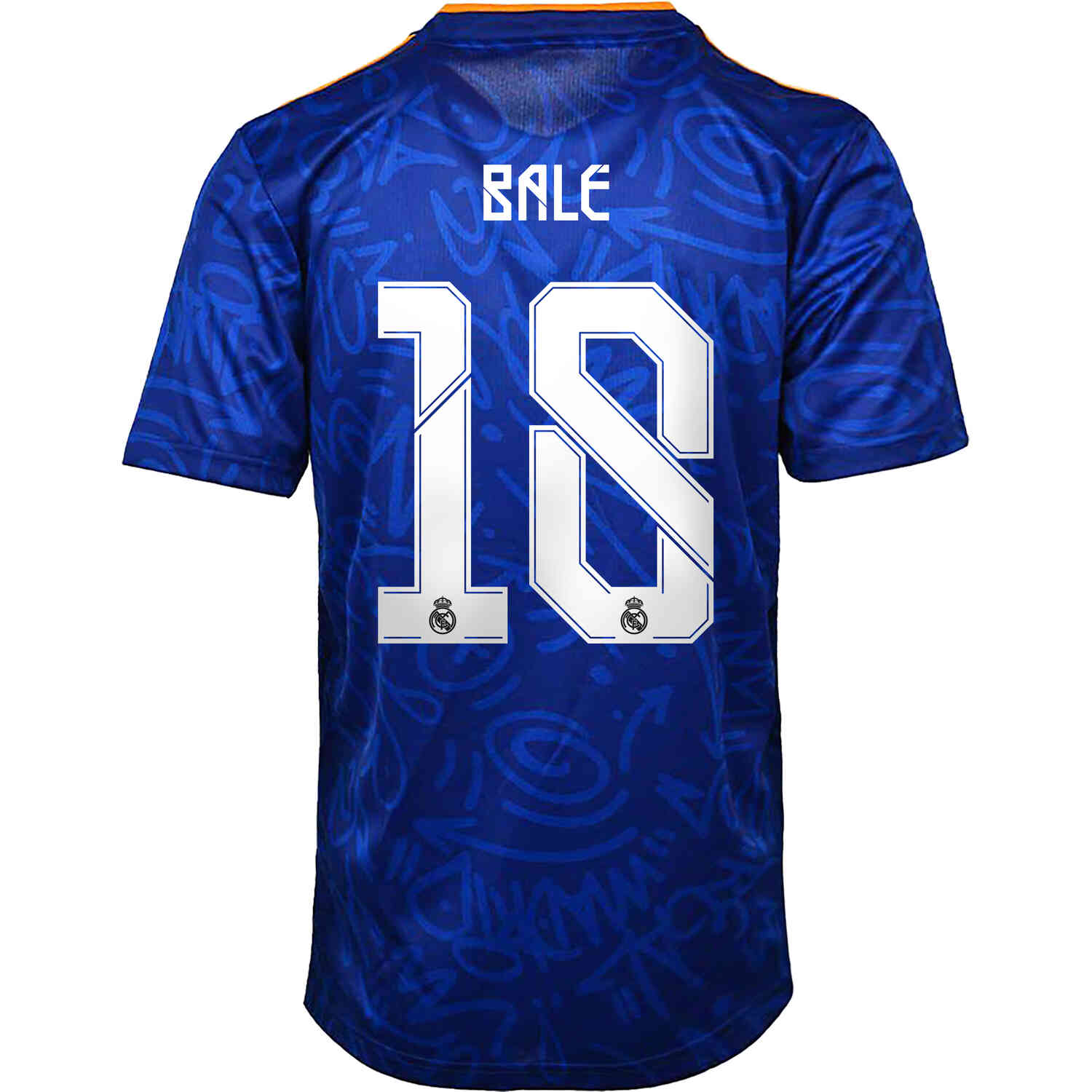 Gareth Bale shirts for sale in the Real Madrid club shop Stock