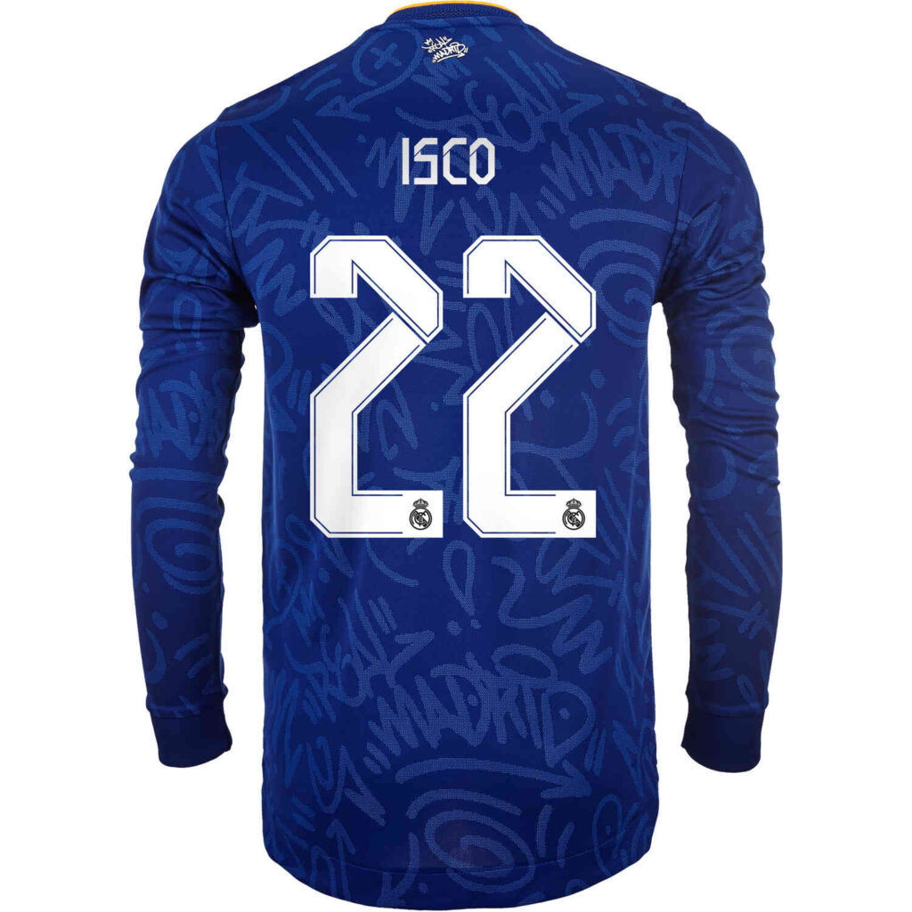 201920 Adidas Isco Real Madrid Home Ls Authentic Jersey Soccerpro