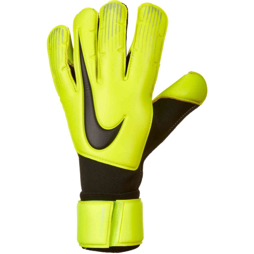 Nike Vapor Grip3 Goalkeeper Gloves - Volt/Black - SoccerPro