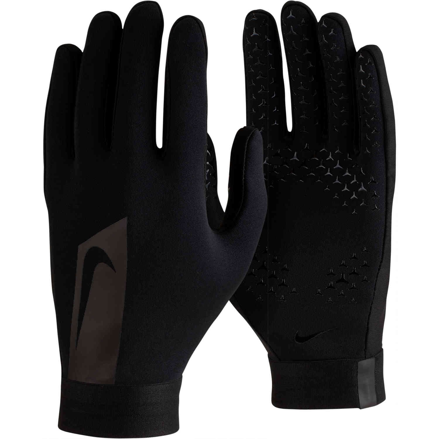 Nike Hyperwarm Player Gloves - Black - SoccerPro