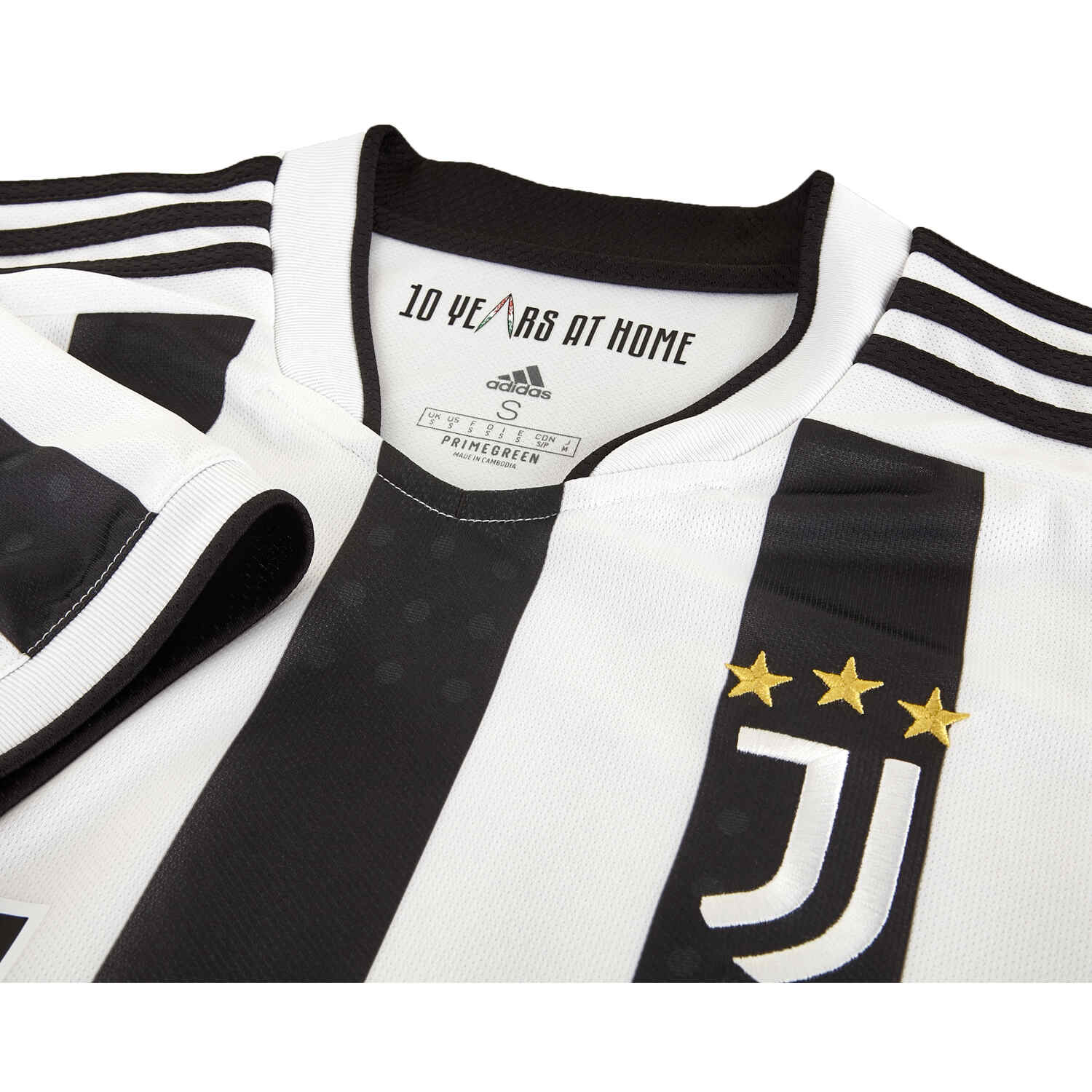 Adidas Men's Juventus 21/22 Home Jersey, White/Black / L