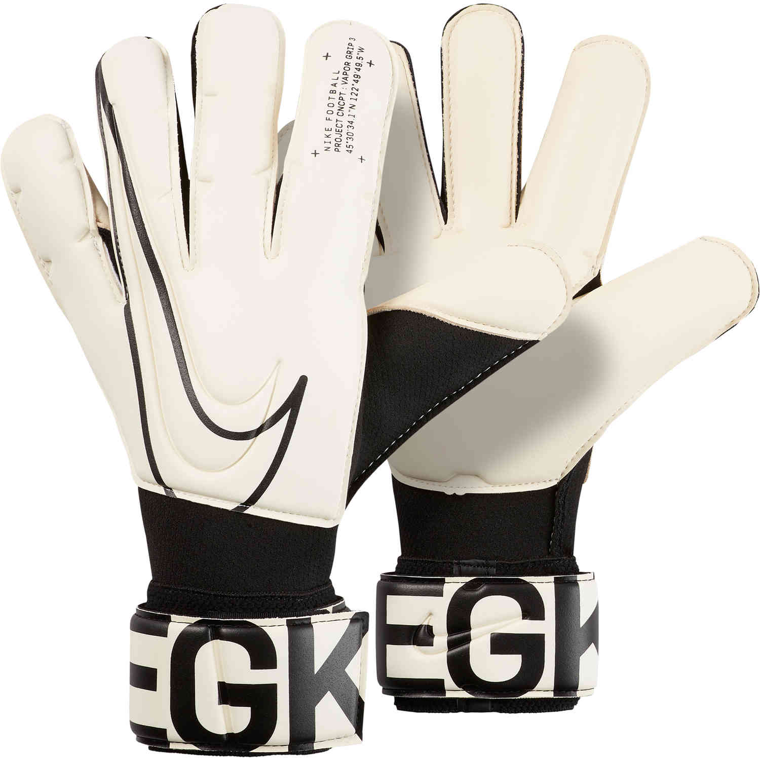 white nike vapor gloves