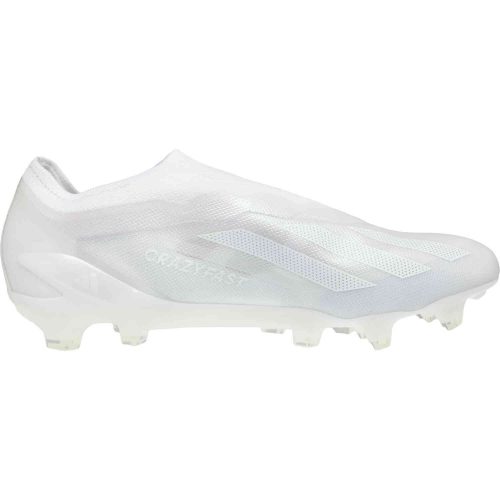 adidas Laceless X Crazyfast.1 FG Firm Ground - Pearlized - SoccerPro