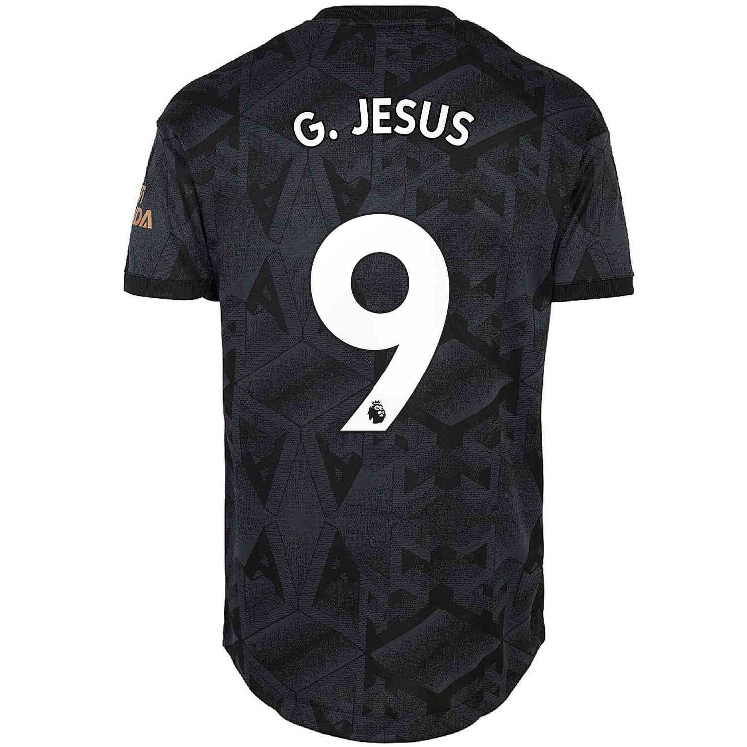 2022/23 adidas Gabriel Jesus Arsenal Away Authentic Jersey - SoccerPro