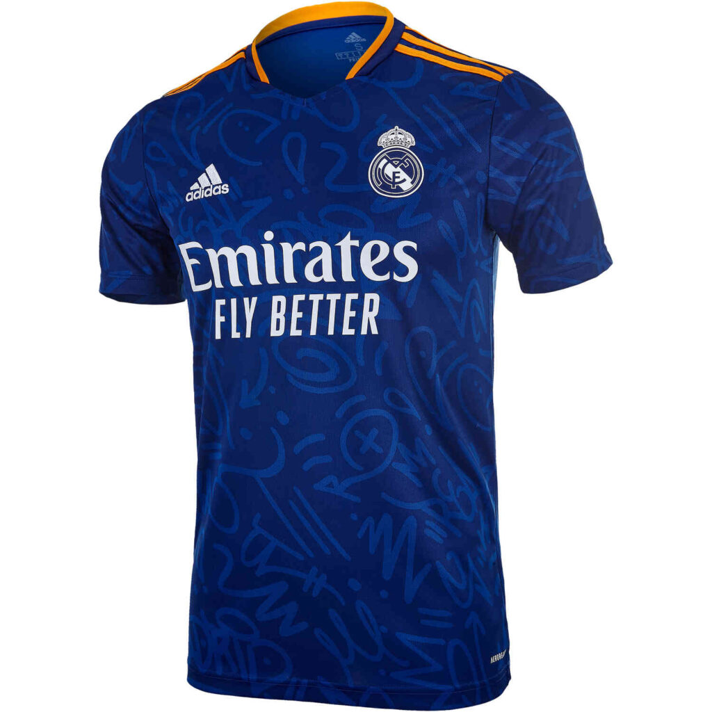 2021/22 adidas Real Madrid Away Jersey - SoccerPro